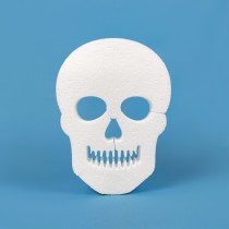 Calavera Día de los Muertos de poliestireno para decorar