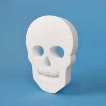 Calavera Día de los Muertos de poliestireno para decorar