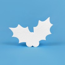 Brin de houx en polystyrène à décorer