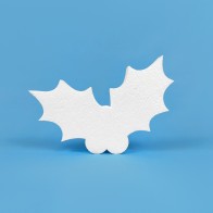 Brin de houx en polystyrène à décorer