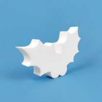 Ramo di agrifoglio in polistirene da decorare