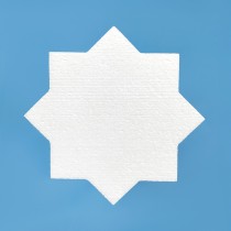 Estrella oriental de poliestireno decorativa