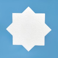 Estrella oriental de poliestireno decorativa