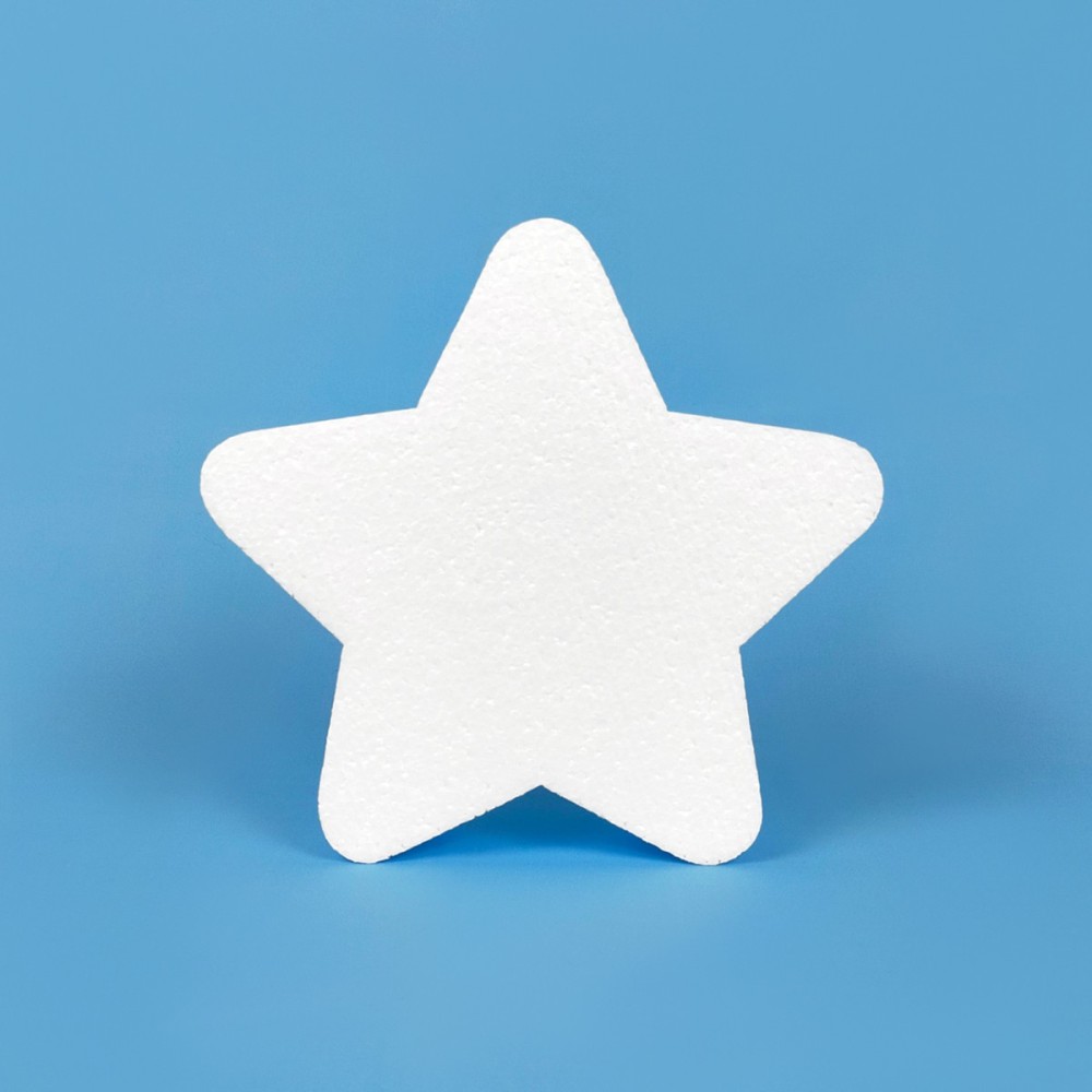 Estrella infantil de poliestireno para decorar Estrella infantil de poliestireno para decorar