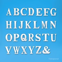 Lettere in Polistirolo – Font New Times per Eventi e Decorazioni Creative