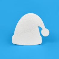 Bonnet de Noël en polystyrène à décorer