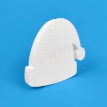 Cappello di Natale in polistirene da decorare