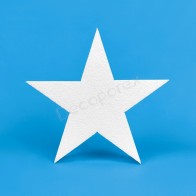 Étoile en polystyrène à décorer