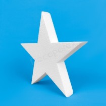 Étoile en polystyrène à décorer