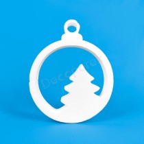 Bola navidad árbol de poliestireno