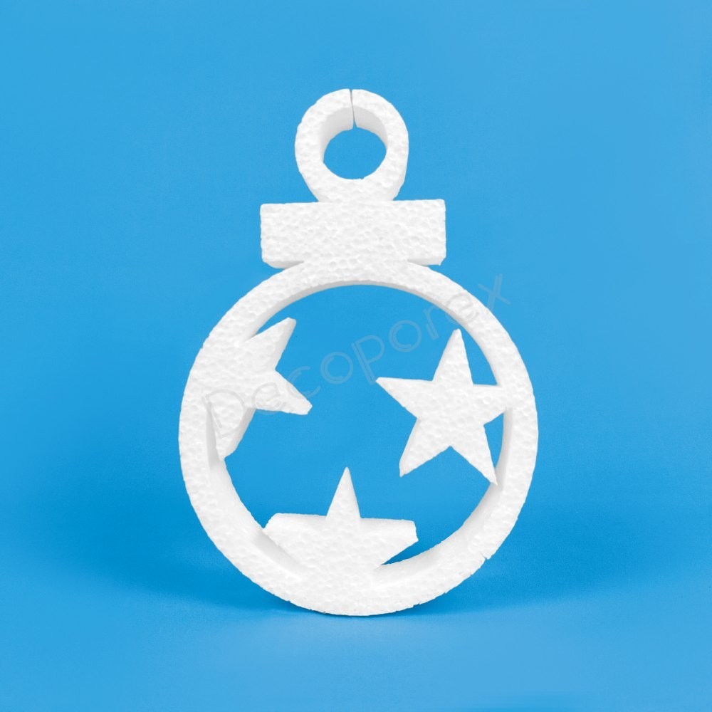 Bola navidad de poliestireno