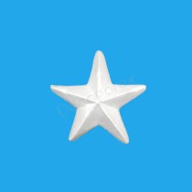 Étoiles en polystyrène expansé 3D de 25 cm