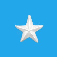 Étoiles en polystyrène expansé 3D de 25 cm