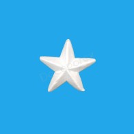 Étoiles en polystyrène expansé 3D de 15 cm