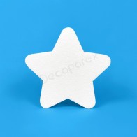 Kids star polystyrene decoration