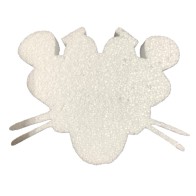 Pink panther 16 cm high expanded polystyrene children's decoration