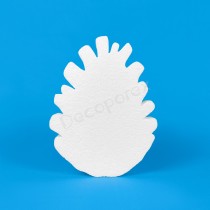Pomme de pin en polystyrène à décorer