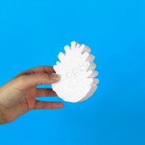 Piña de poliestireno para decorar