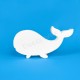 Baleine en polystyrène à décorer