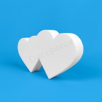 Corazones San Valentín de corcho