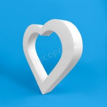 Coeur poliestèrene pour une décoration romantique