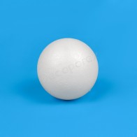 Boule en polystyrène 9 cm – À l’unité | Loisirs créatifs