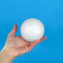 Sfera in polistirolo 9 cm – Singola | Creatività