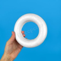 Couronne en polystyrène 15 cm – À l’unité | Loisirs créatifs