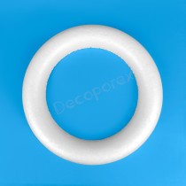 Polystyrene Wreath 28 cm – Single Unit | Arts & Crafts