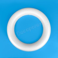 Polystyrene Wreath 28 cm – Single Unit | Arts & Crafts
