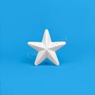 Estrella de poliestireno 10 cm – Unidad | Manualidades