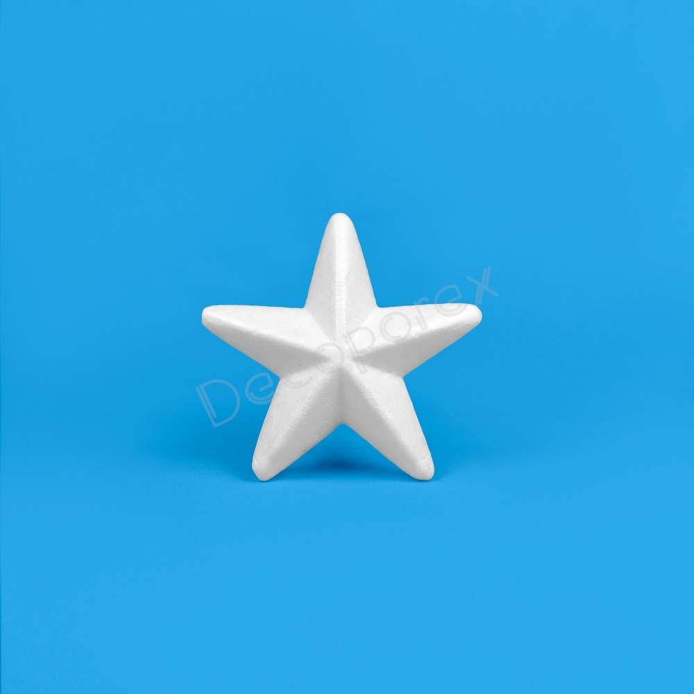 Polystyrene Star 10 cm – Single Unit | Arts & Crafts