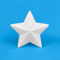 Estrella de poliestireno 20 cm – Unidad | Manualidades