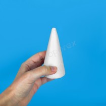 Coni in polistirolo 10 cm – Set da 2 | Creatività