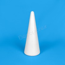 Cono de poliestireno 20 cm – Unidad | Manualidades