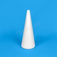 Polystyrene Cone 20 cm – Single Unit | Arts & Crafts