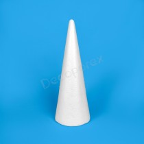 Cono de poliestireno 35 cm – Unidad | Manualidades