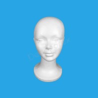 Women’s polystyrene head for display