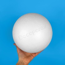 Sfera in polistirolo 20 cm – Singola | Creatività