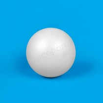 Boule en polystyrène 15 cm – À l’unité | Loisirs créatifs
