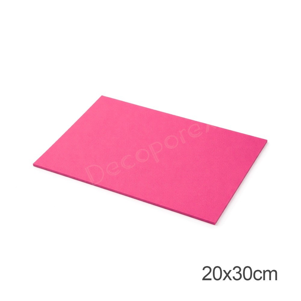 Feuille de mousse EVA fuchsia 20 × 30 cm | Loisirs créatifs