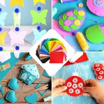 Yellow Felt Sheet 40 × 60 cm | Arts & Crafts