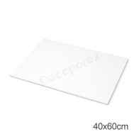 Fieltro blanco 40 × 60 cm | Manualidades