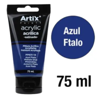 Bleu Phtalo – Peinture acrylique satinée 75 ml pour polystyrène