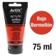 Rosso Vermiglio – Pittura acrilica satinata 75 ml per polistirene