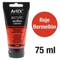 Vermilion – 75 ml Satin Acrylic Paint for Polystyrene