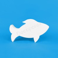 Pesce classico in polistirolo da decorare