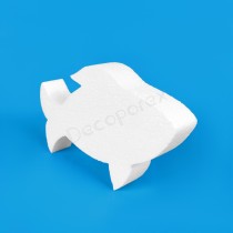 Pez clásico de poliestireno para pintar