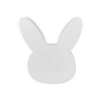 Tête de lapin en polystyrène | Idéal pour les loisirs créatifs