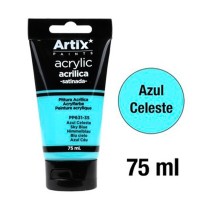 Azul Celeste – Pintura acrílica satinada 75 ml para poliestireno